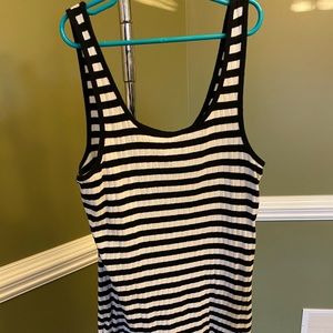 Casual striped tank top